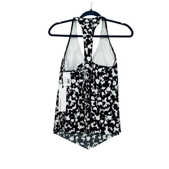 Magicsuit Hot Spot Taylor Leoaprd Print Underwire Tankini Top Black/White 8 NWT - Picture 6 of 12